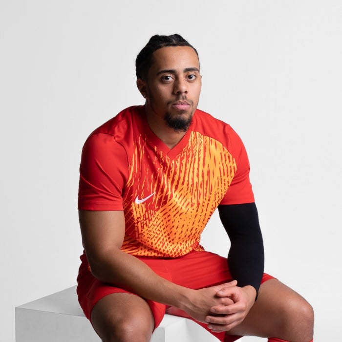 Nike Dri-Fit Precision VI Jersey University Red-Bright Citrus-White